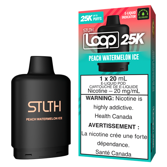 STLTH Loop 25K Pod - Peach Watermelon Ice