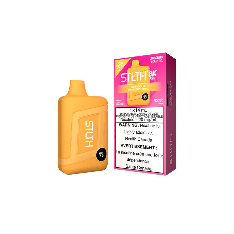 STLTH Disposables 8k Pro - Juicy Peach Ice