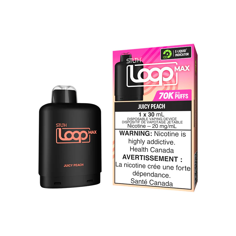 STLTH Loop Max Pod - Juicy Peach Ice