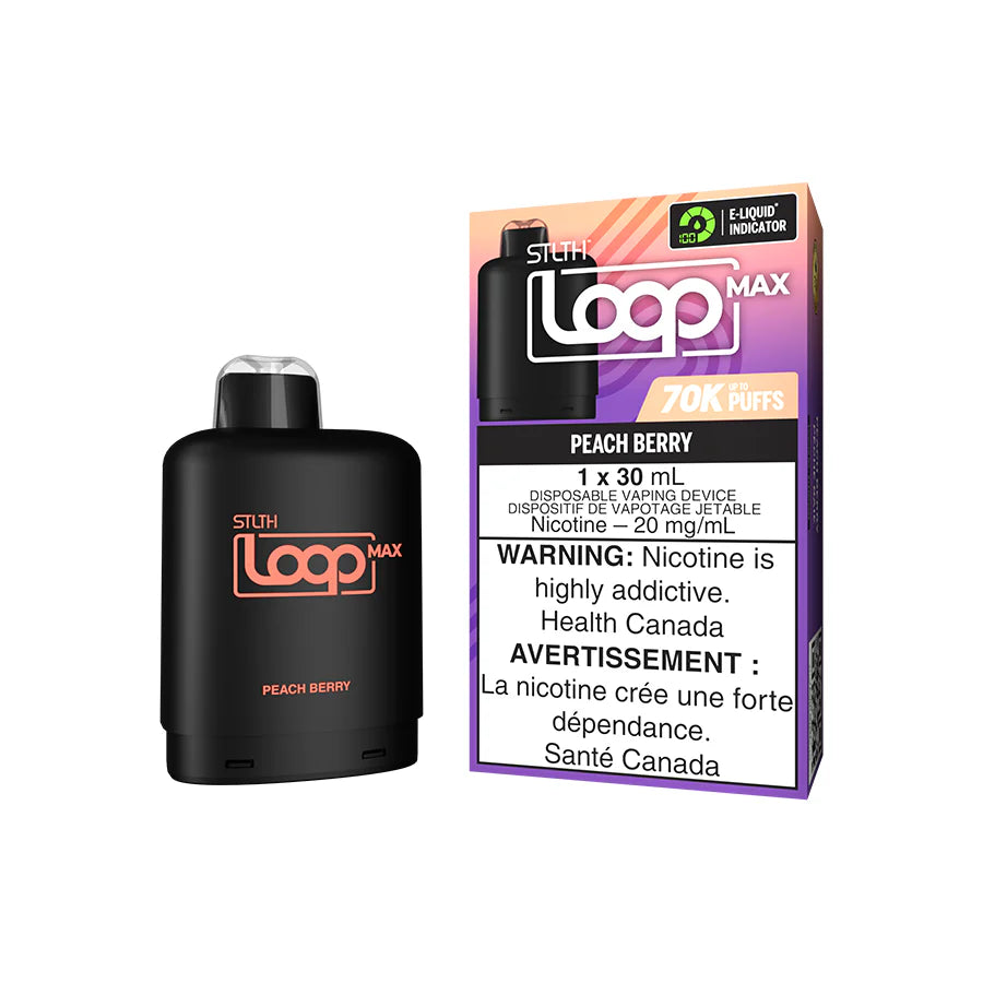 STLTH Loop Max Pod - Peach Berry