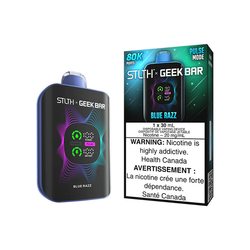 Stlth X Geek Bar Disposable 80k - Blue Razz