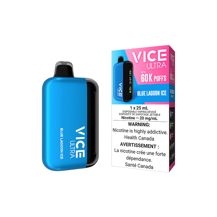 Vice Ultra Disposable Vape 60K - Blue Lagoon Ice Scarborough Vapes Vice Ultra Disposable Vape 60K - Blue Lagoon Ice Scarborough Vapes