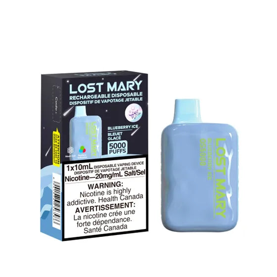 Lost Mary OS5000 Disposable - Blueberry ice 20mg