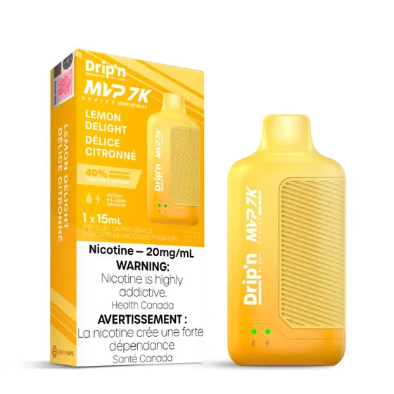 Drip'n by Envi MVP Series 7K Disposable - Lemon Delight