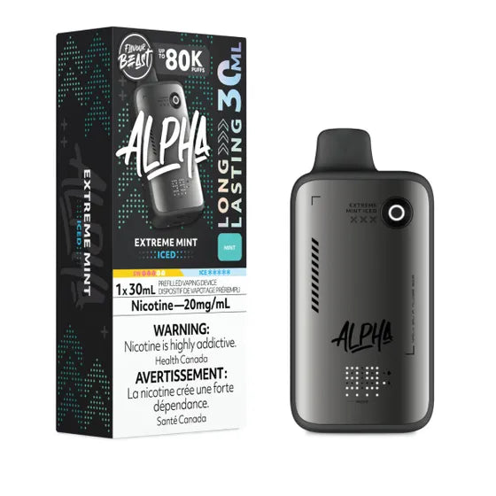 Flavour Beast Alpha Disposable 80K - Extreme Mint Iced