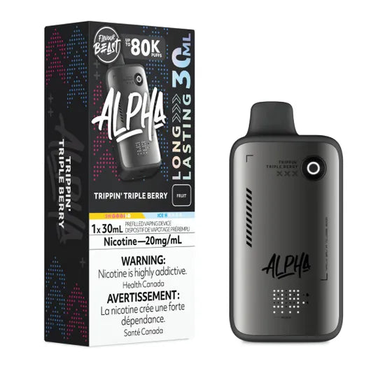 Flavour Beast Alpha Disposable 80K - Trippin' Triple Berry