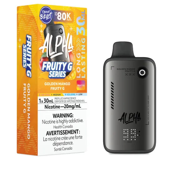 Flavour Beast Alpha 80K Disposable – Golden Mango Fruity G