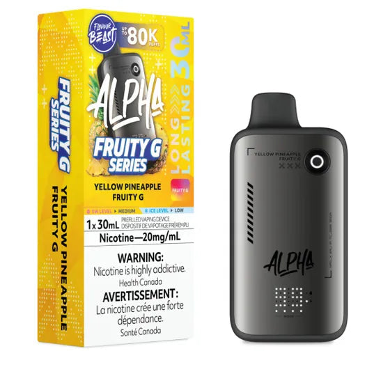 Flavour Beast Alpha 80K Disposable - Yellow Pineapple