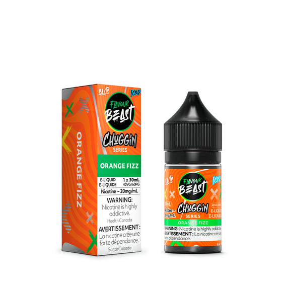 Flavour Beast Chuggin Orange Fizz Iced Salt E-Liquid 30mL