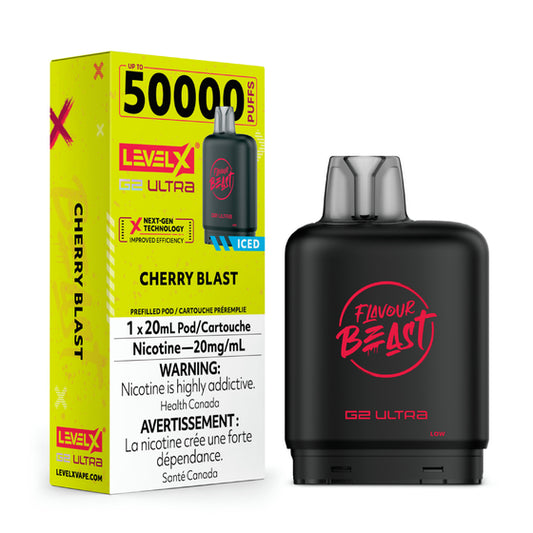 Level X Flavour Beast G2 Ultra Pod - Cherry Blast
