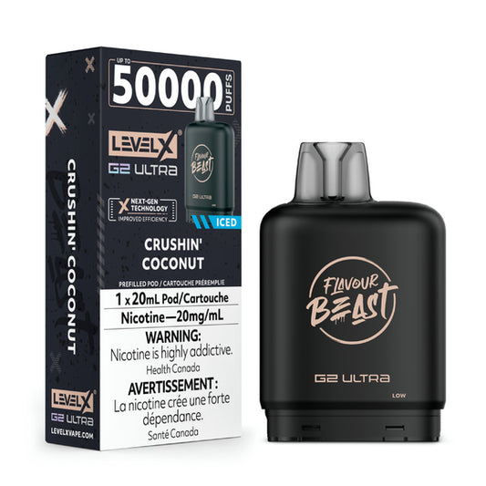 Level X Flavour Beast G2 Ultra Pod - Crushin' Coconut