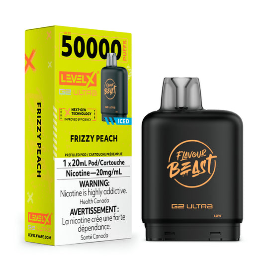 Level X Flavour Beast G2 Ultra Pod - Frizzy Peach