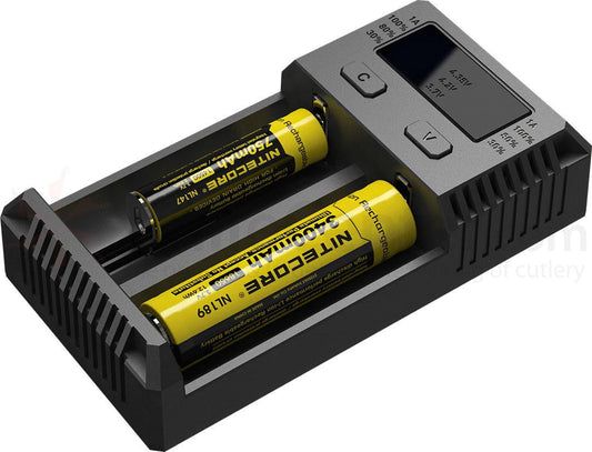 Nitecore I2 Intelligent Charger 18650 batteries