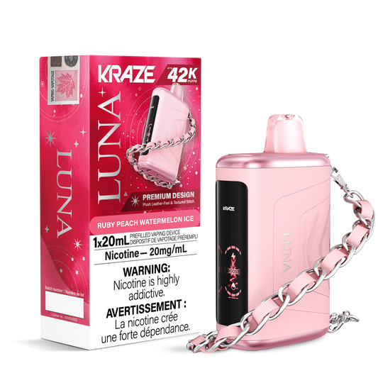 Kraze Luna 42k - Ruby Peach Watermelon Ice