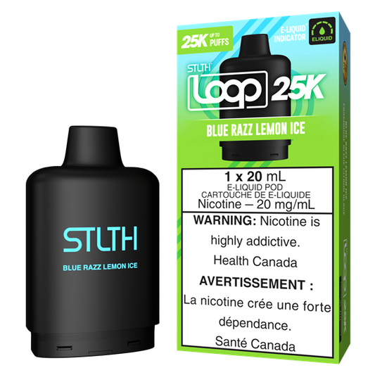 STLTH Loop 25K Pod - Blue Razz Lemon Ice