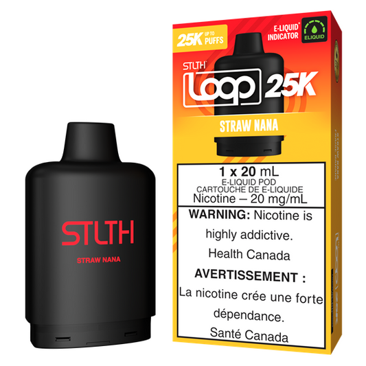 STLTH Loop 25K Pod - Straw Nana