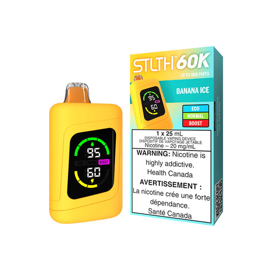 STLTH 60k Disposable - Banana Ice