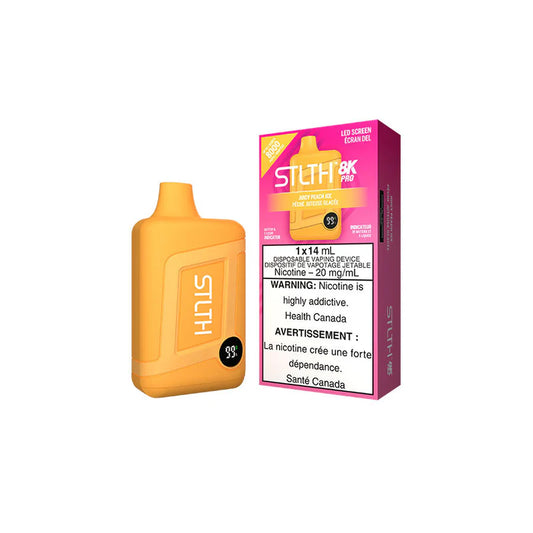 STLTH Disposables 8k Pro - Juicy Peach Ice
