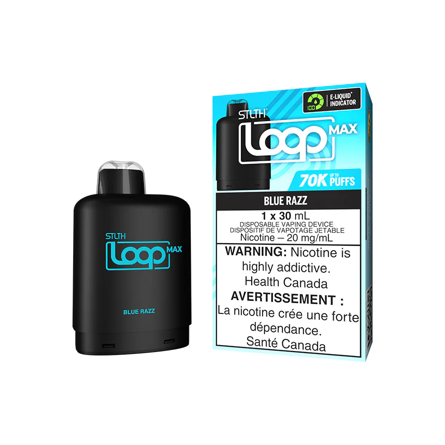 STLTH Loop Max Pod - Blue Razz