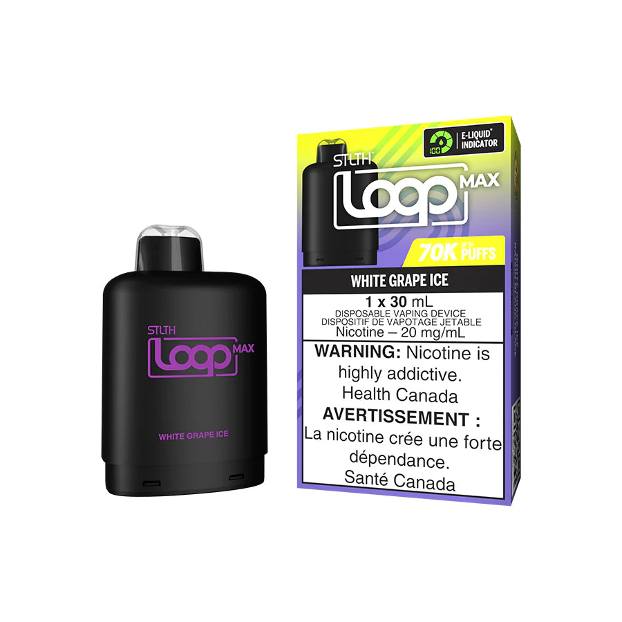 STLTH Loop Max Pod - White Grape Ice