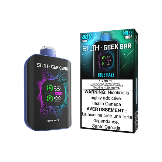 Stlth X Geek Bar Disposable 80k - Blue Razz