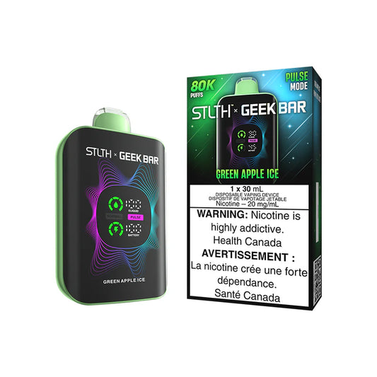 Stlth X Geek Bar Disposable 80k - Green Apple