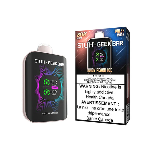 Stlth X Geek Bar Disposable 80k - Juicy Peach Ice