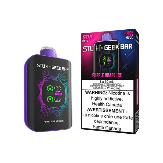 Stlth X Geek Bar Disposable 80k - Purple Grape Ice