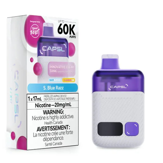 CAPSL AFX17 Disposable - S. Blue Razz