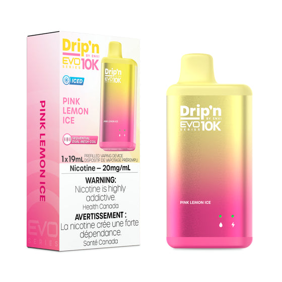 Drip'n by Envi EVO 10K Series Disposable - Pink Lemon Ice