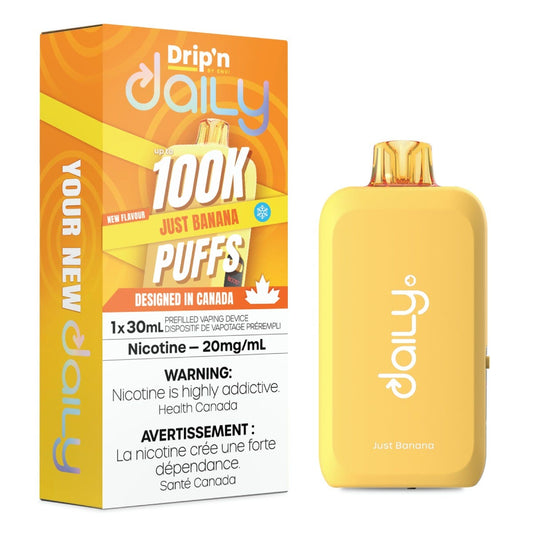 Drip'n by Envi Daily 100K Disposable - Just Banana