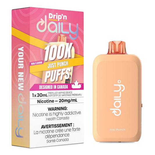 Drip'n by Envi Daily 100K Disposable - Just Punch