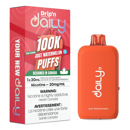 Drip'n by Envi Daily 100K Disposable - Just Watermelon