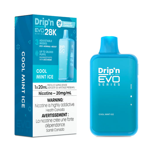 Drip'n by Envi EVO 28K Series Disposable - Cool Mint Ice