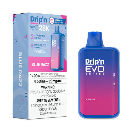 Drip'n by Envi EVO 28K Series Disposable - Blue Razz