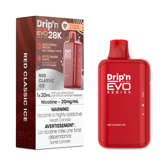 Drip'n by Envi EVO 28K Series Disposable - Red Classic