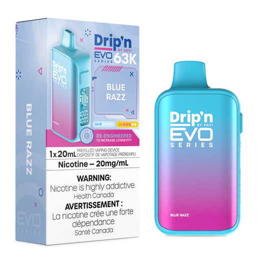 Drip'n by Envi EVO 63K Series Disposable - Blue Razz