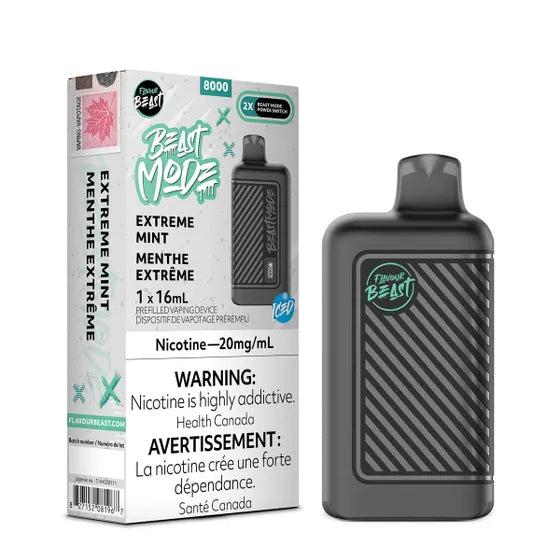 Flavour Beast Beast Mode 8K Disposable - Extreme Mint