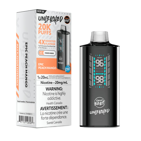 Flavour Beast Unleashed DCP 20K Disposable - Epic Mango Peach