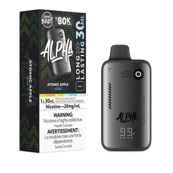 Flavour Beast Alpha Disposable 80K - Atomic Apple Iced
