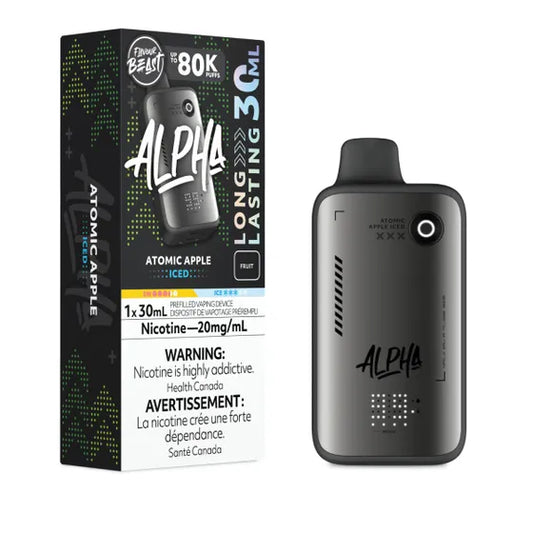 Flavour Beast Alpha Disposable 80K - Atomic Apple Iced