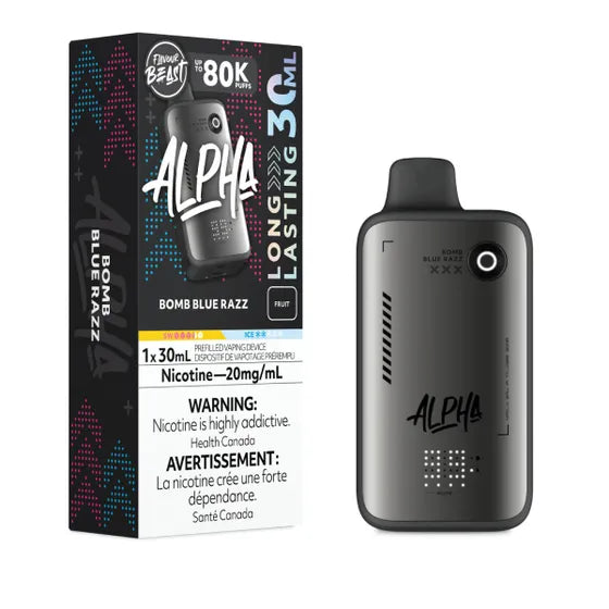 Flavour Beast Alpha Disposable 80K - Bomb Blue Razz