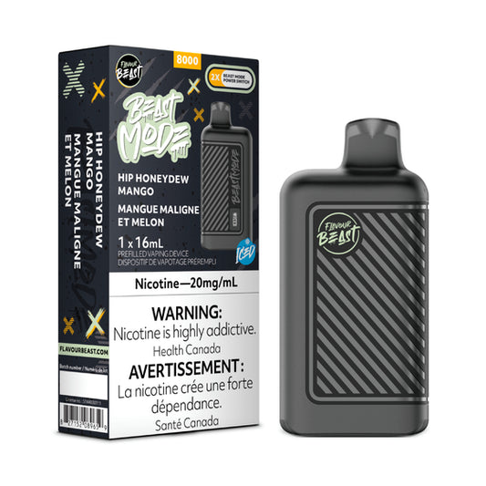 Flavour Beast Beast Mode 8K Disposable - Hip Honeydew Mango Ice