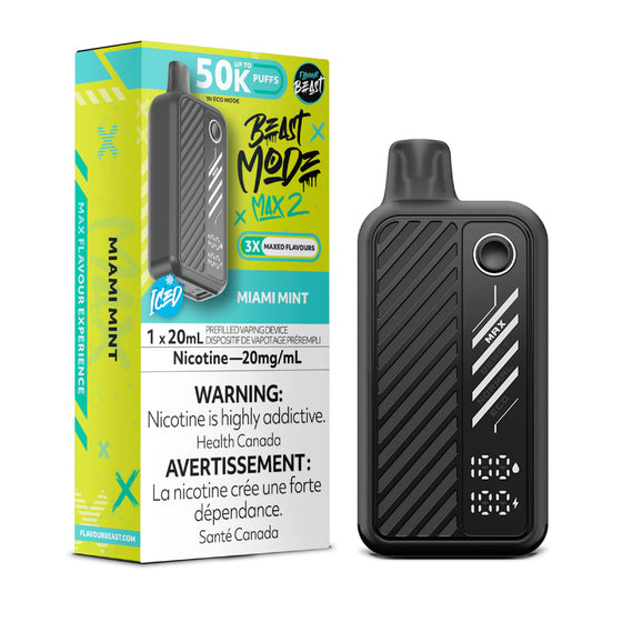 Flavour Beast Beast Mode Max 2 50K Disposable - Miami Mint