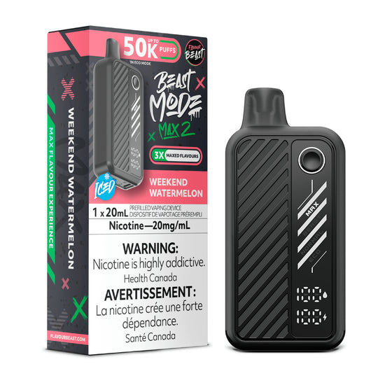 Flavour Beast Beast Mode Max 2 50K Disposable - Weekend Watermelon