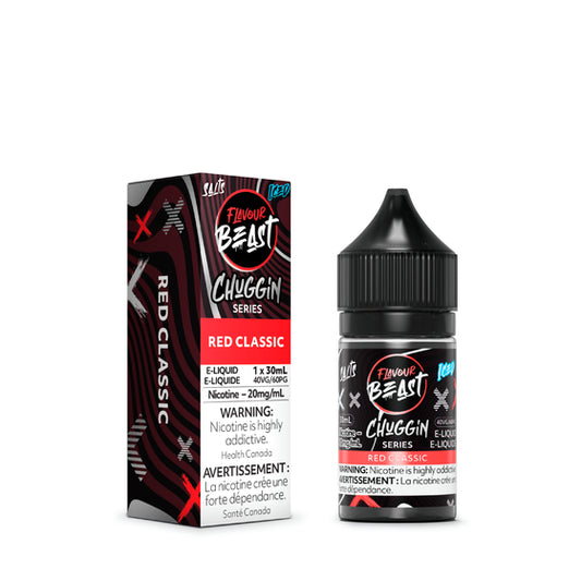 Flavour Beast E-Liquid - Chuggin Red Classic Ice