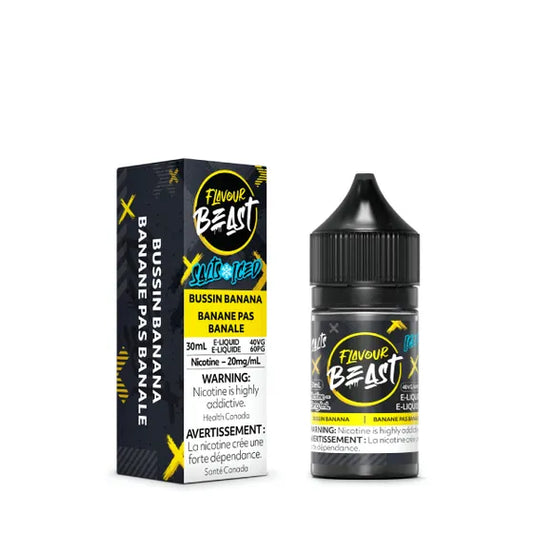 Flavour Beast E-Liquid - Bussin Banana Iced 20mg