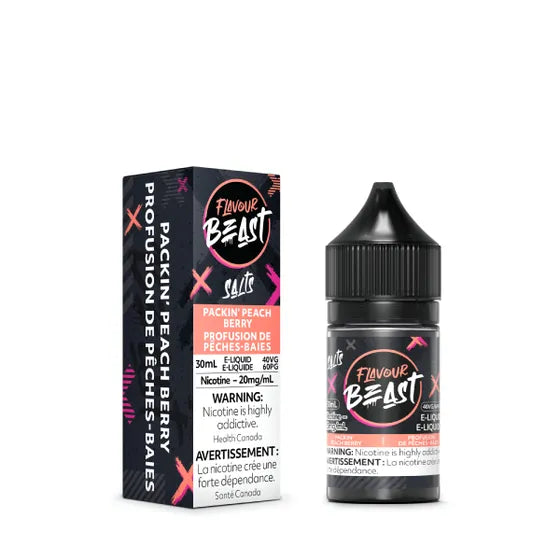 Flavour Beast E-Liquid - Packin' Peach Berry 20mg