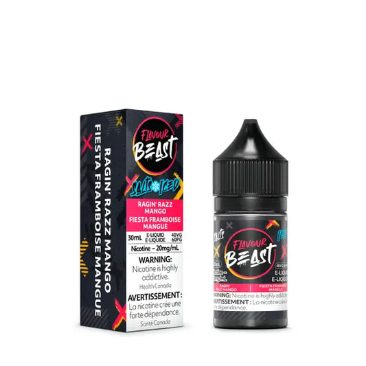 Flavour Beast E-Liquid - Ragin' Razz Mango Iced 20mg