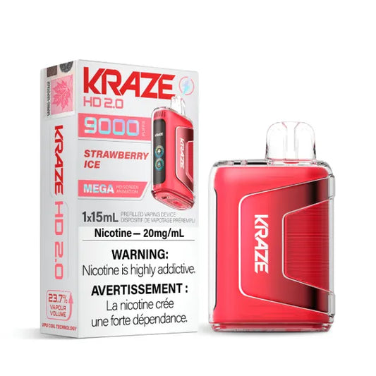 Kraze HD 2.0 Disposable - Strawberry Ice